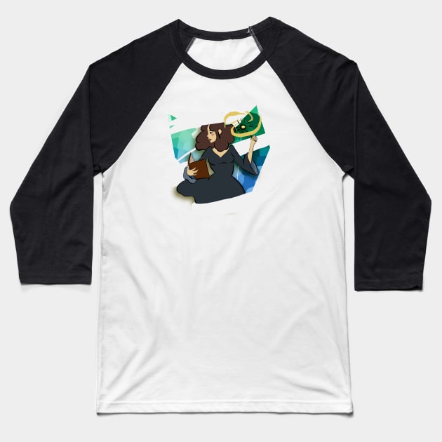 Crystal Baseball T-Shirt by Oddellie